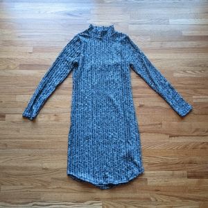Abercrombie & fitch long sleeve mock neck dress